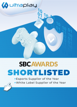 Once again UltraPlay is shortlisted for the SBC Awards